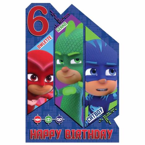 6th Birthday PJ Masks Birthday Card £1.89